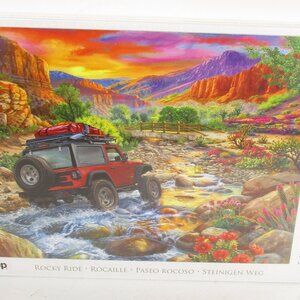 JEEP Rocky Ride 1000 Piece Jigsaw Puzzle Eurographics NEW and SEALED